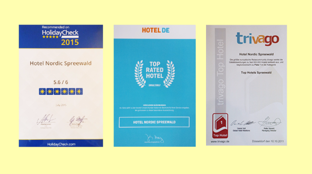 Hotel Nordic Spreewald Awards